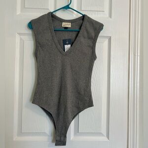 Universal Thread Charcoal Women's Bodysuit